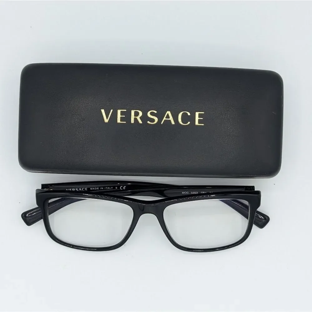 Versace Black Eyeglasses